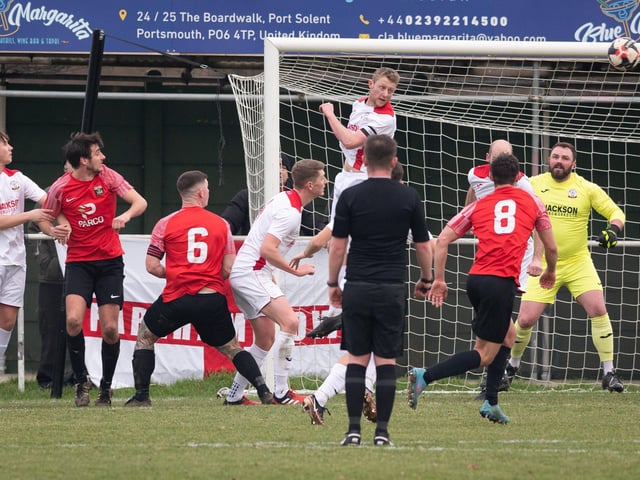 Fareham on the attack again. Picture: Keith Woodland