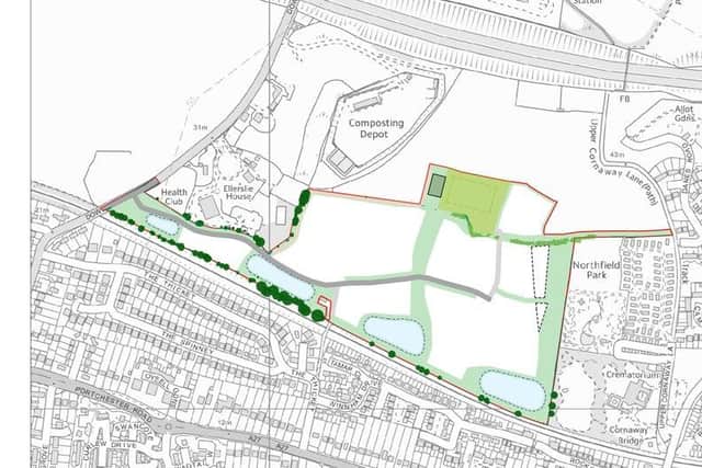 The plans for the land on Winnham farm, by Downend Road in Portchester, had been rejected last year by Fareham Borough Council.