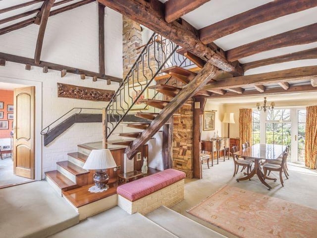 This six bedroom house in Military Road, Wallington, is on the market for £1.25m. It is listed on Rightmove by Taylor Hill & Bond, Titchfield