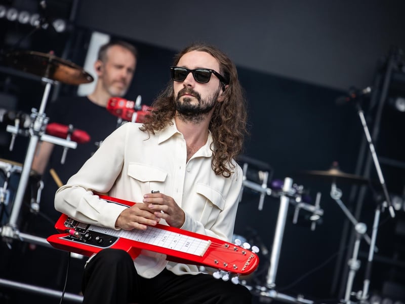 Blossoms opened Victorious Festival 2023 on Friday afternoon.
Pictured - Blossoms performing at Victorious Festival 2023
Photos by Alex Shute