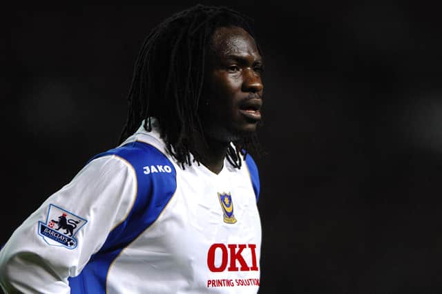 Linvoy Primus made 219 appearances and scored six times during a Pompey playing career which earned induction into the club's Hall of Fame. Picture: Neal Simpson