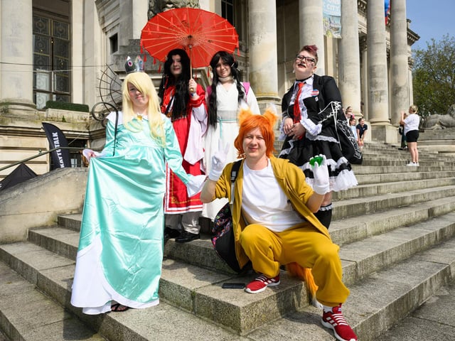Anime and Video Characters. Picture: Keith Woodland (110521-7)