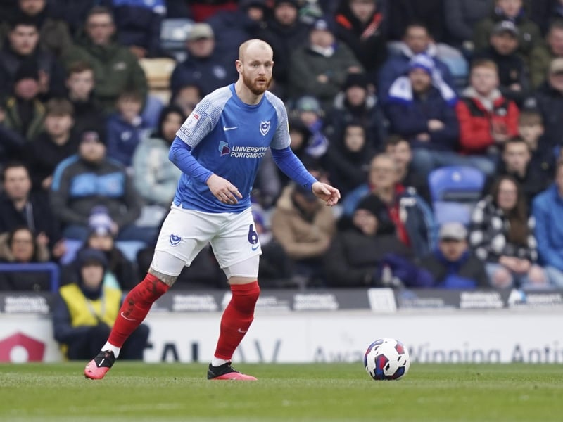 Connor Ogilvie may be out of contract but his future looks to be at Fratton Park.