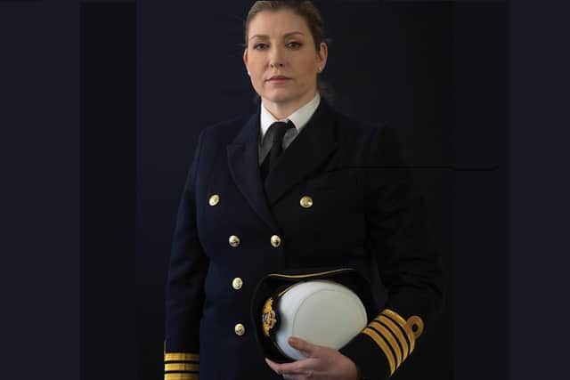 Portsmouth North MP Penny Mordaunt - who was made a Captain in Royal Naval Reserve last year - took to social media to poke fun at national newspaper's choice of photo when discussing her as a potential prime minister.