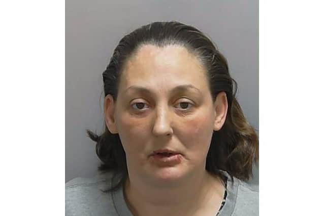 Michelle Jewell, 42, used the stolen bank cards to buy products from local shops.