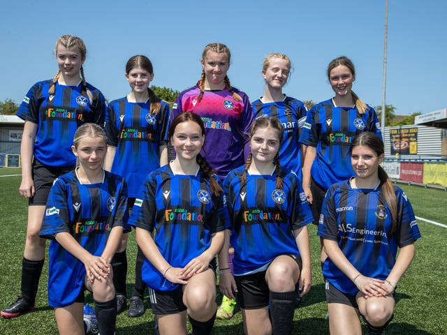 Clanfield Girls U15s. Picture: Alex Shute