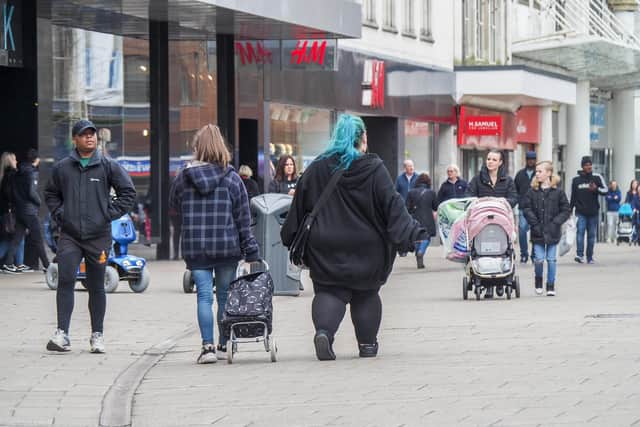 Commercial Road, Portsmouth on March 20. Picture: Habibur Rahman