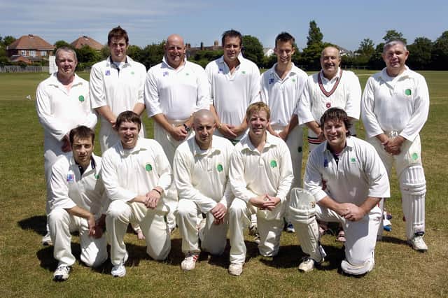 Bedhampton Mariners CC, 2006. Back (from left): Alan McBride, Guy Layman, Andy Carter, Martin Hovey, Paul House, Chris Thomas, Gary Clark. Front: Matt Wake, Dan Clark, Chris Hovey, Scott Chilton, Chris Grayston. Picture: Paul Jacobs.