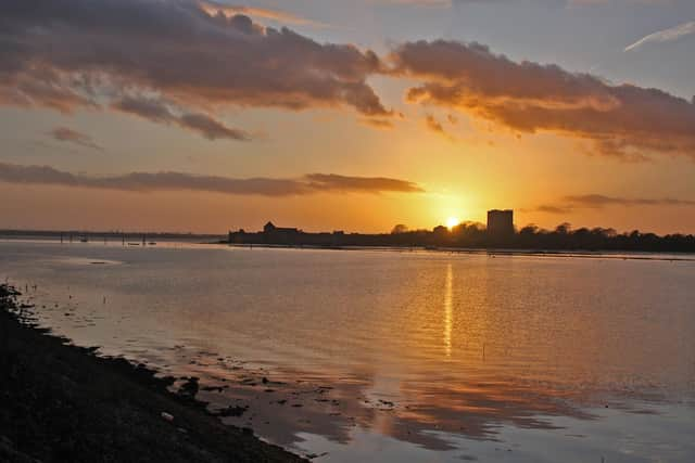 Portchester Castle. Picture: Nigel Baldwin