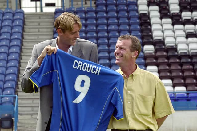 As Pompey manager, Graham Rix spent £1m on recruiting Peter Crouch from QPR in July 2001. Picture: Allan Hutchings