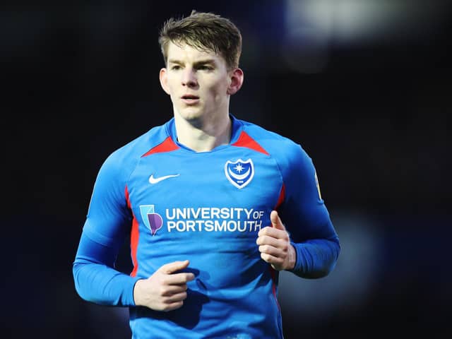 Left-back Steve Seddon made 18 appearances for Pompey during a loan spell in 2019-20. Picture: Joe Pepler