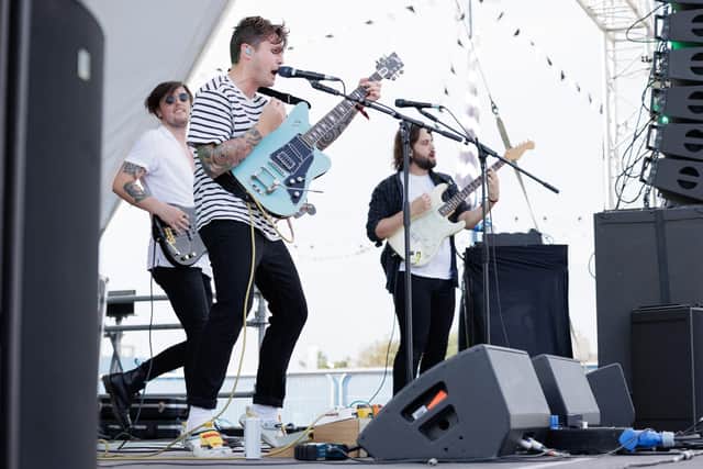 Crystal Tides on stage at Victorious Festival 2022. Picture by Tony Palmer/Shot by Tony