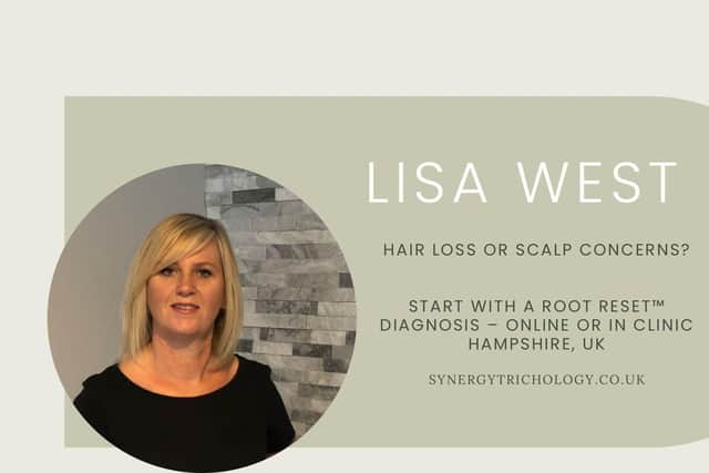 Lisa West, Waterlooville hair expert and founder of the Revive & Thrive™ Programme.