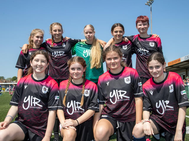 Romsey Town Lionesses U15s. Picture: Alex Shute