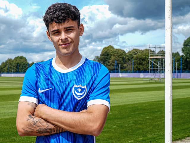 Alex Robertson has joined Pompey on a season-long loan