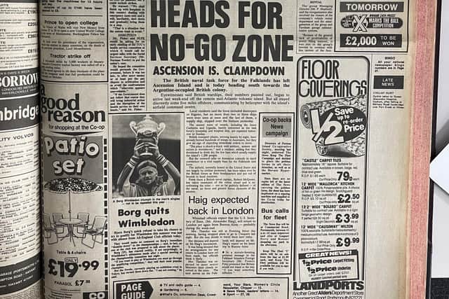 The News on April 16, 1982