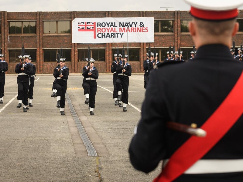 HMS Collingwood Ceremonial Drill Display