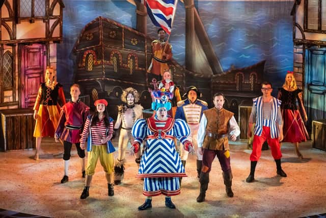 The ensemble in Dick Whittington at The Kings Theatre, Southsea, 2020. Picture by Andrew Searle