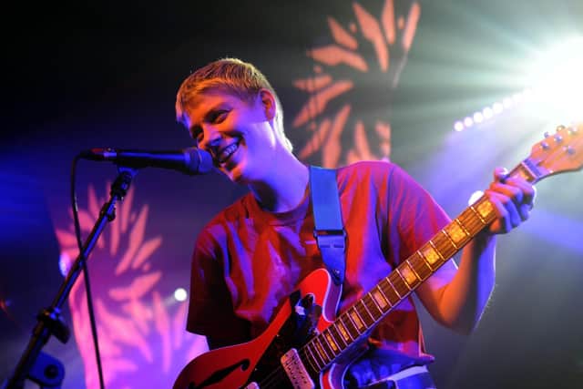 Dana Margolin of Porridge Radio at The Wedgewood Rooms, Southsea on November 21, 2021. Picture by Paul Windsor