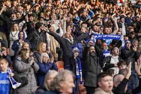 2,115 Pompey fans made the trip to Blackpool for Saturday's game at Bloomfield Road