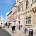 How East Street could look following refurbishment work. Image: West Sussex County Council