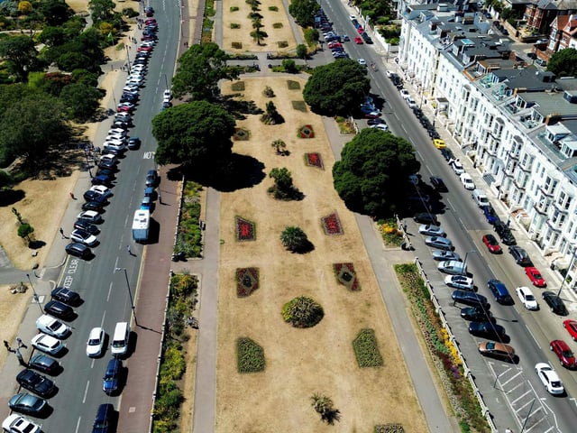 Kevin Fryer captured the glorious sunshine which basked over Portsmouth last weekend using his drone.