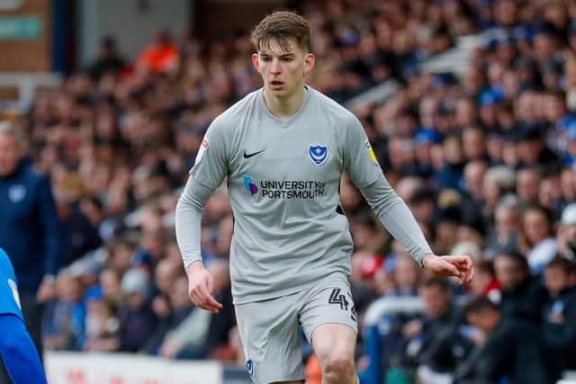 Steve Seddon has impressed on loan at Pompey from Birmingham. Picture: Simon Davies