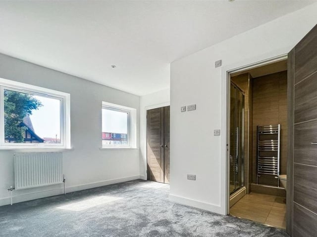 The listing says: "We are pleased to welcome to the market this four bedroom semi detached new-build home with off road parking in the popular location of Compton Road, Copnor."