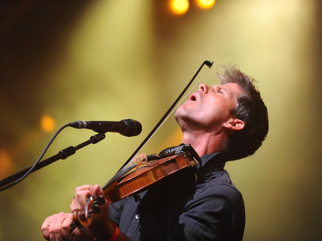 Seth Lakeman performed on Friday at Wickham Festival.Picture: Sarah Standing (020824-3269)