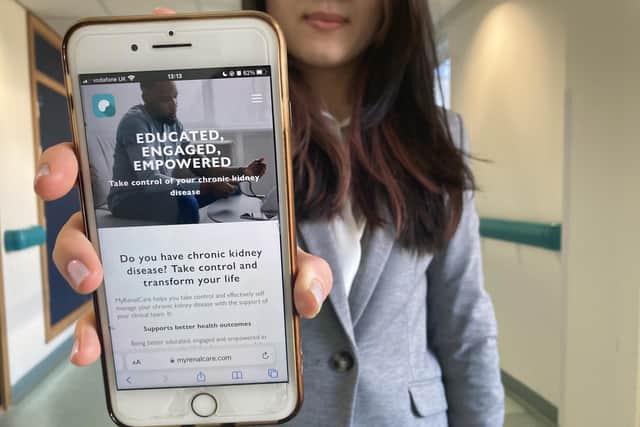 The MyRenalCare app has made a big impact in Portsmouth. Picture: Portsmouth Hospitals University NHS Trust