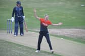 Southern Vipers' Lauren Bell of Southern Vipers appeals for a wicket. Photo by Tony Marshall/Getty Images