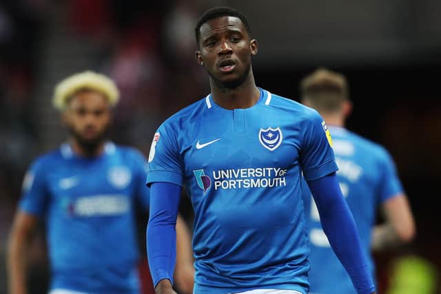 Ex-Pompey winger Viv Solomon-Otabor. Picture: Joe Pepler