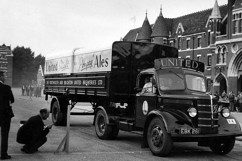 One of the United Breweries drivers undergoing the test
