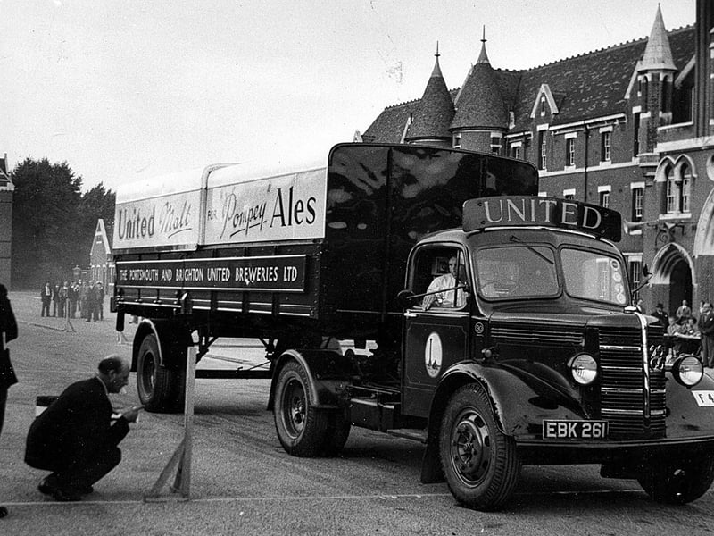 One of the United Breweries drivers undergoing the test