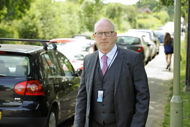 Swanmore College headteacher Kyle Jonathan has had to reverse his decision to give pupils the option of online attendance for the last week of term.

Picture by:  Malcolm Wells