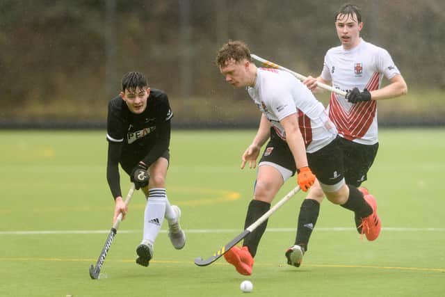 Fareham (black) v Bristol University. Picture: Keith Woodland