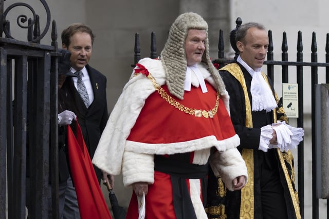 Judge Ian Duncan Burnett, Baron Burnett of Maldon,  who served as Lord Chief Justice of England and Wales from 2017 to 2023. (Photo by Dan Kitwood/Getty Images)