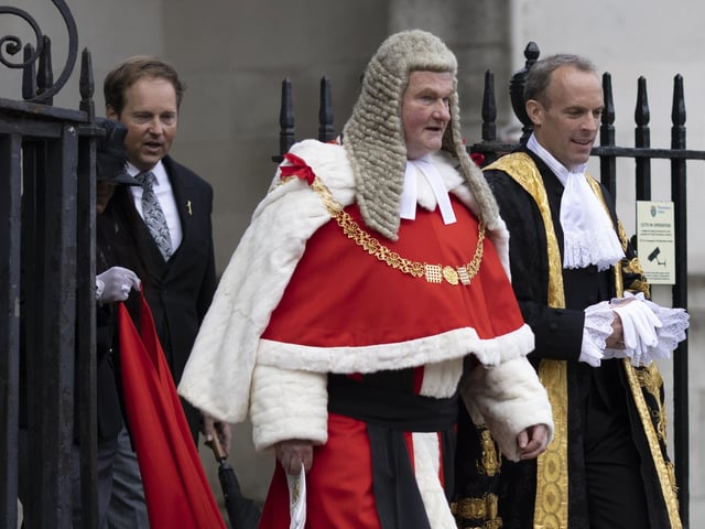 Judge Ian Duncan Burnett, Baron Burnett of Maldon,  who served as Lord Chief Justice of England and Wales from 2017 to 2023. (Photo by Dan Kitwood/Getty Images)