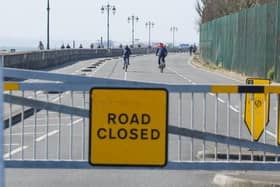 The council is preparing to amend road closures along the seafront.