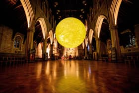 Pictured: The SUN installation at St Mary's Church, Fratton, Portsmouth.