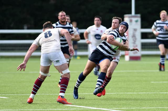 Winger Scott Morris scored two first half tries as Havant defeated Maidenhead.

Picture: Neil Marshall