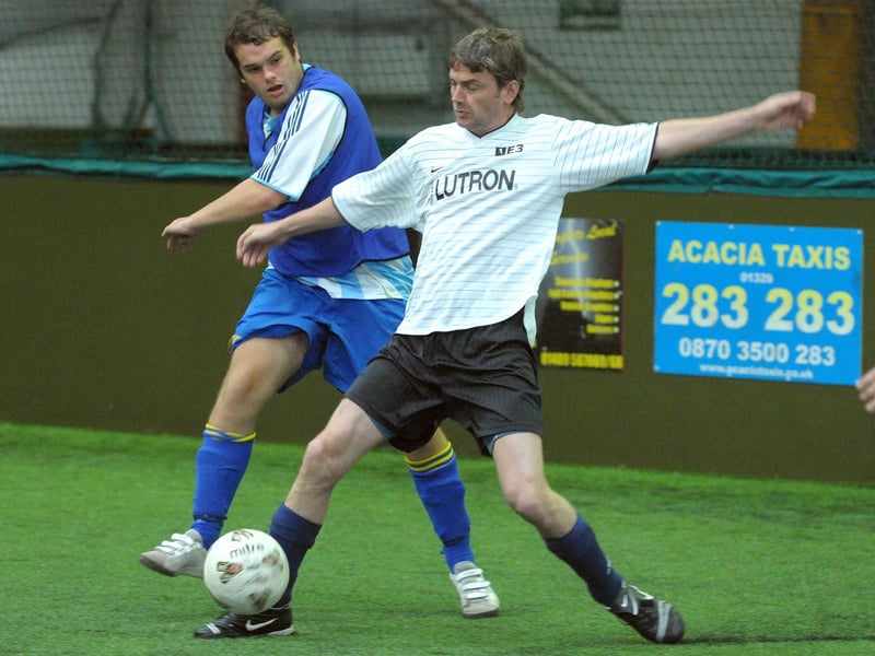 Hack Attack v Shirt Potatoes at Soccer City in 2009.