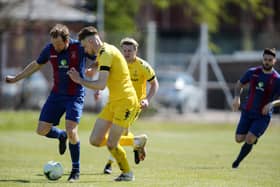 Andrew Todd, left, will be rested for US Portsmouth's opening Hampshire Invitation Cup tie against former club Petersfield tonight. Picture: Chris Moorhouse