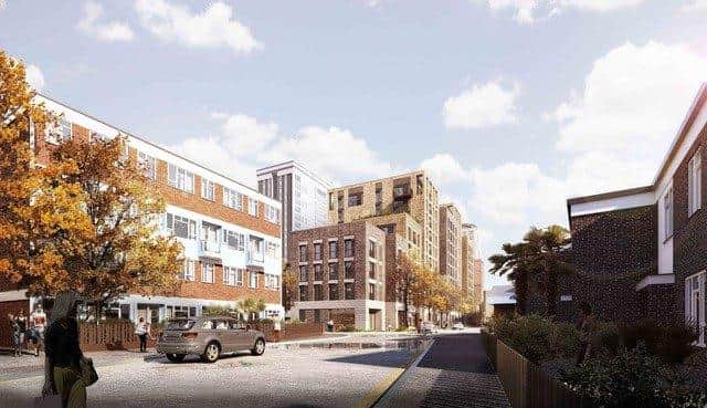 How the flats in Middle Street could look