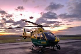 Hampshire and Isle of Wight Air Ambulance. Picture: HIOWAA