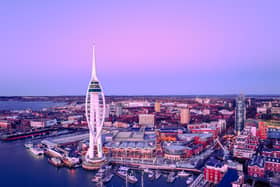 Several people mentioned the impressive Spinnaker Tower, which has come to be known as one of Portsmouth's most recognisable landmarks. Entry to the iconic attraction costs £16.25 per adult. Find out more at https://www.spinnakertower.co.uk/events/event/love-is-in-the-air-3/.