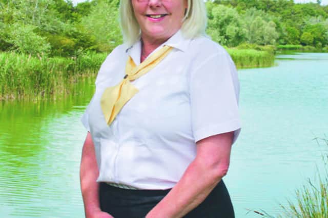 Lesley Hadley from The Bereavement Centre team