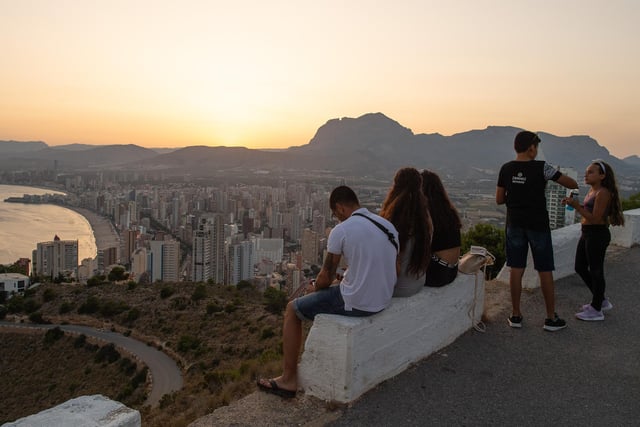 You can fly to Alicante airport from Southampton - giving access to the likes of Benidorm.