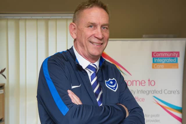 Pompey legend Alan Knight has been dry for more than 12 years and serves as the club's ambassador. Picture: Habibur Rahman