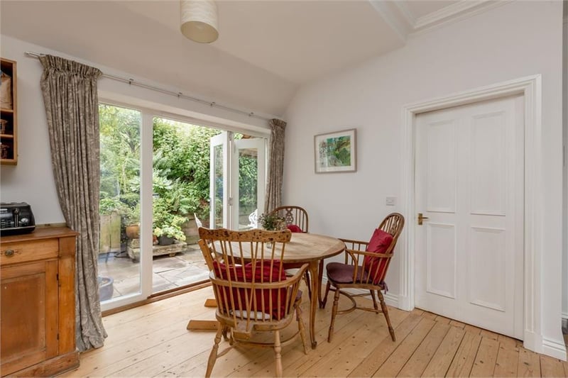 Dining area.